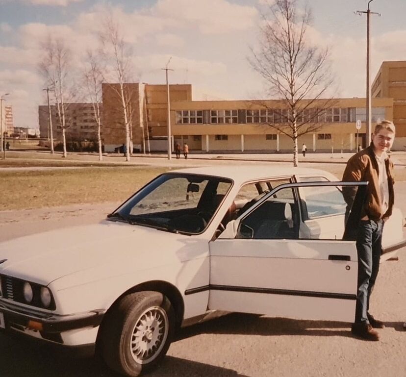 4 Marko Kasi and his BMW in Estonia