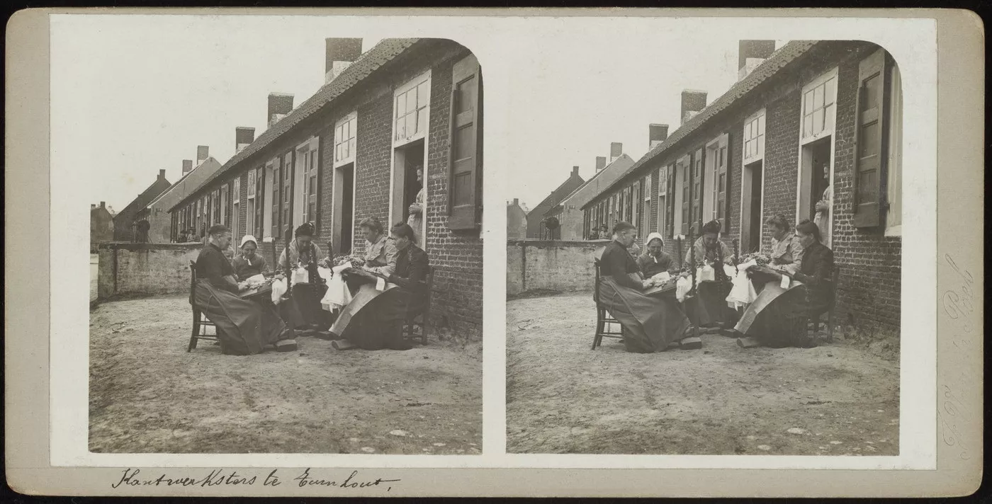 P 1985 0219 0002 Van De Poel kantklossers