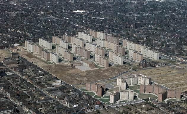 The gleaming towers of Pruitt Igoe were to have been a Manhattan on the Mississippi