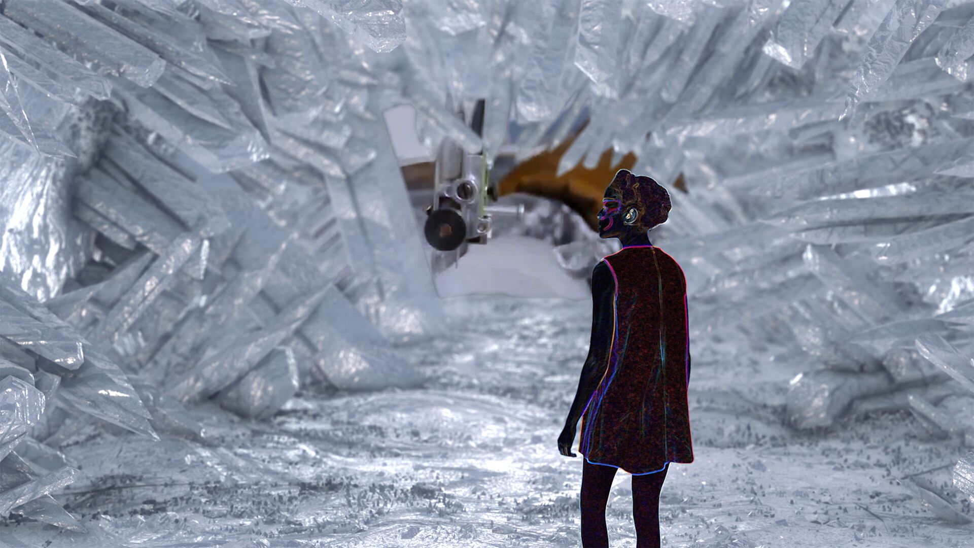 The Otolith Group INFINITY Minus Infinity 2019 film still Courtesy and copyright the Artists