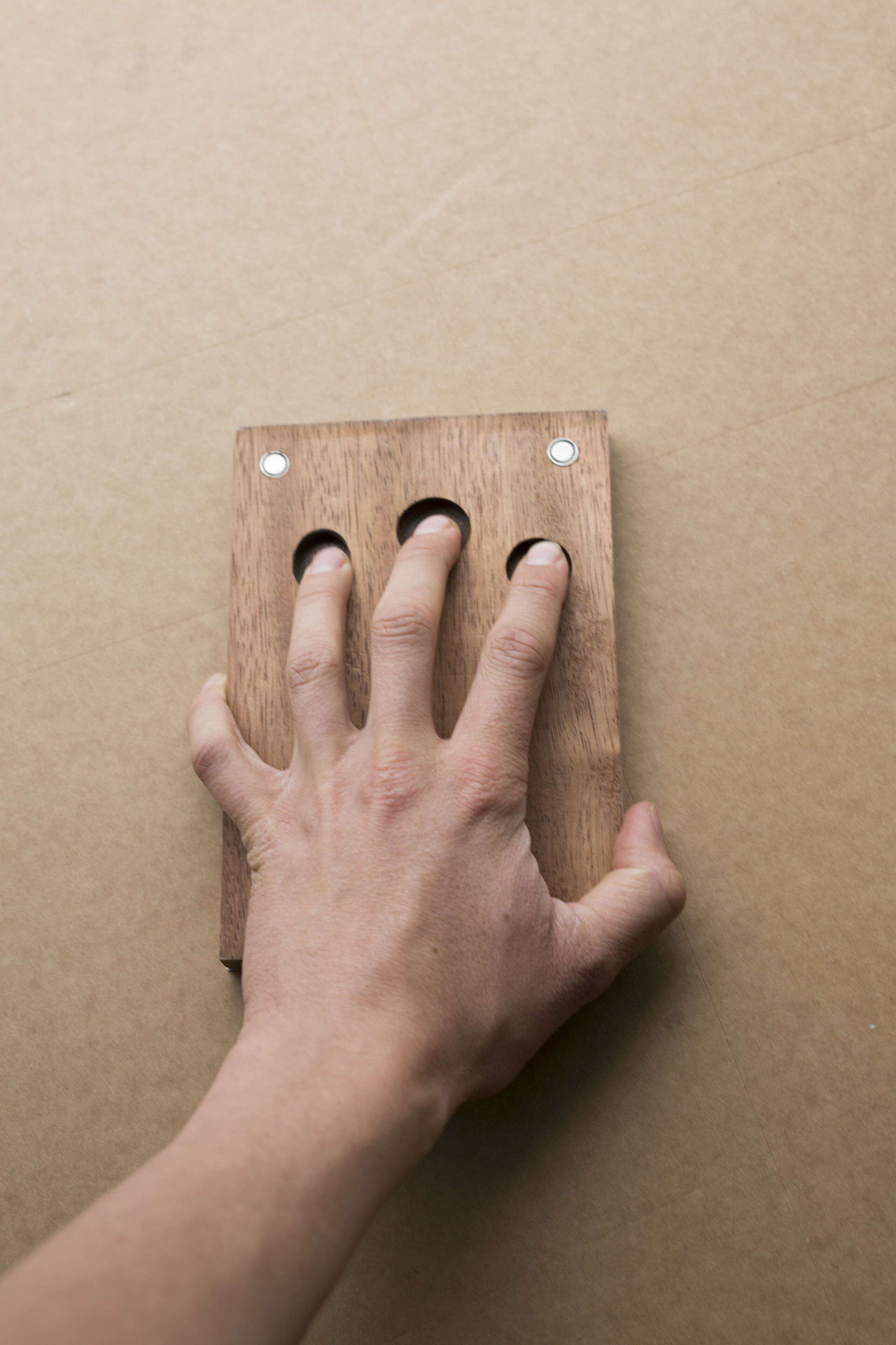 Dries Segers Handsculpture 2020 127x177cm Blue photo chromic silkscreen print 2